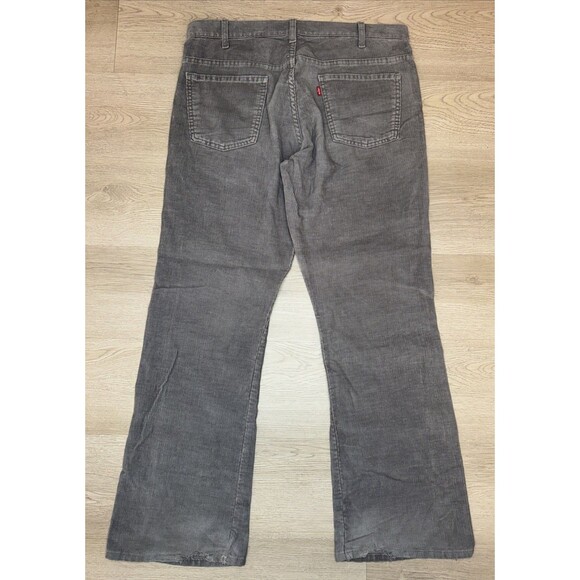 Vintage Levis Corduroy Pants Mens Gray 34x30 Austin Jean Bootcut Made In USA 90s - Picture 6 of 8